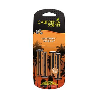 California Scents Vent Stick Monterey Vanilla vůně do auta 4 ks