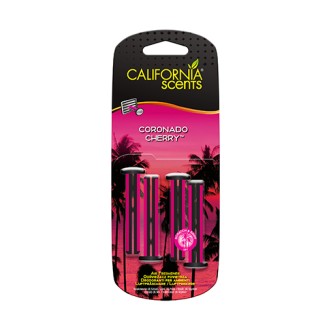 California Scents Vent Stick Coronado Cherry vůně do auta 4 ks
