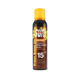 Vivaco Sun Vital suchý opalovací olej s BIO arganovým olejem SPF 15 150 ml