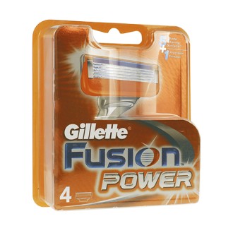 Gillette Fusion Power náhradní břity 4 ks pro muže