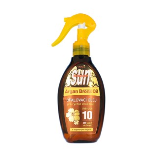 Vivaco SUN Argan Oil opalovací olej s arganovým olejem SPF 10 200 ml