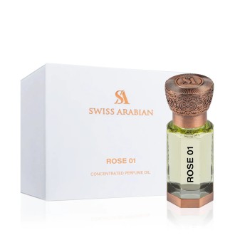 Swiss Arabian Rose 01 koncentrovaný parfémovaný olej unisex 12 ml