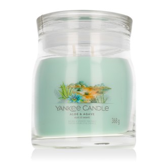 Yankee Candle Signature Medium Jar vonná svíčka Aloe & Agave 368 g