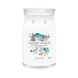 Yankee Candle Magical Bright Lights signature svíčka velká 567 g