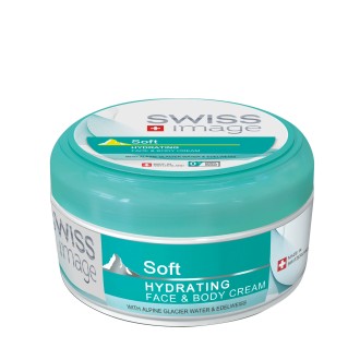 Swiss Image Body Care Soft Hydrating Face & Body Cream hydratační krém pro obličej i tělo 200 ml