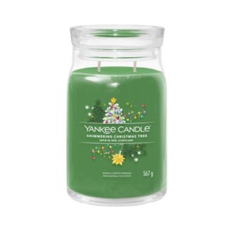 Yankee Candle Shimmering Christmas Tree signature svíčka velká 567 g