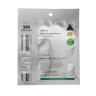 VT Cosmetics Reedle Shot 300 2 Step Mask zpevňující pleťová maska v plátýnku 1,5+25 g