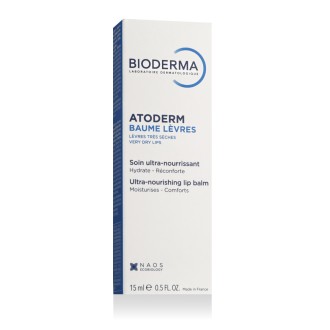 Bioderma Atoderm Lèvres Ultra-Nourishing Lip Balm 15 ml